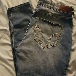 High-rise super skinny jeans